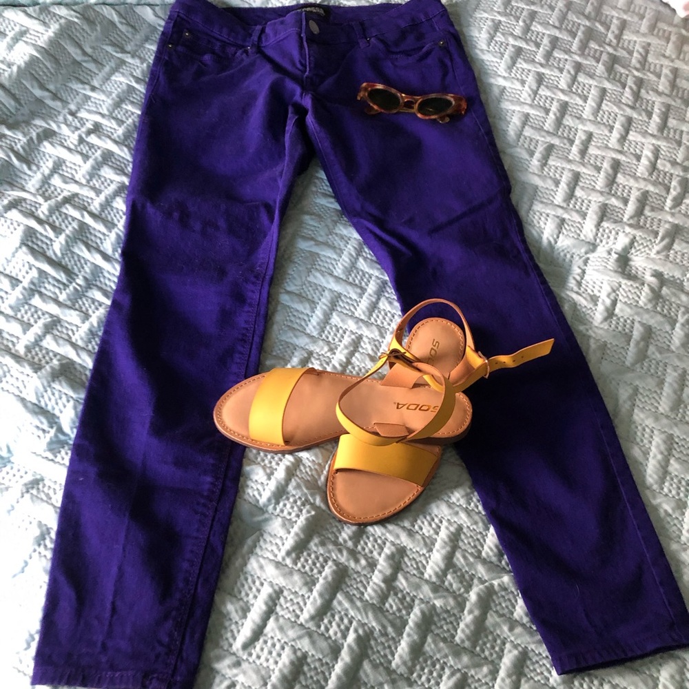 Express Jeans Stella Regular Fit Low Rise Leggings